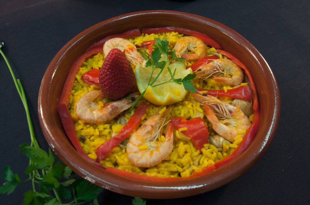 paella de mariscos