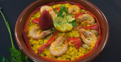 paella de mariscos