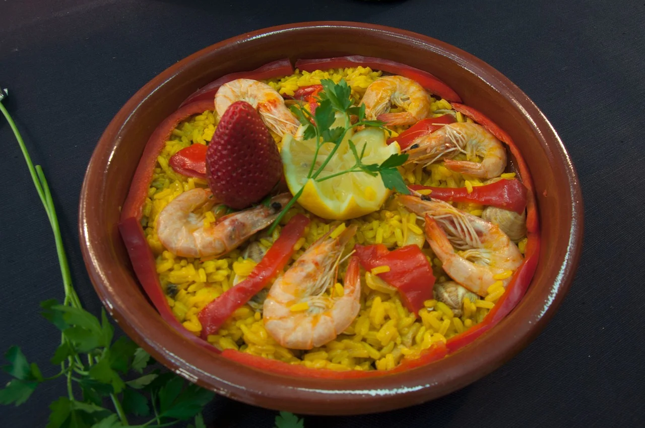 paella de mariscos