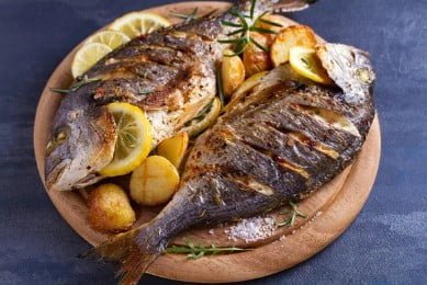 corvina al horno
