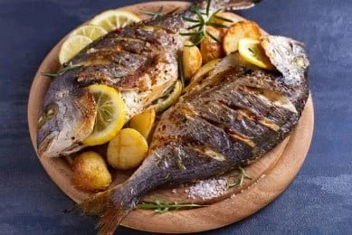 corvina al horno