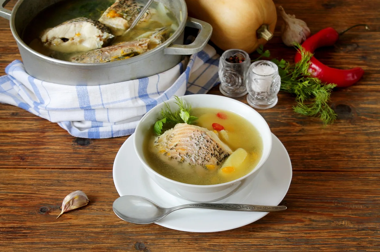 sopa de pescado