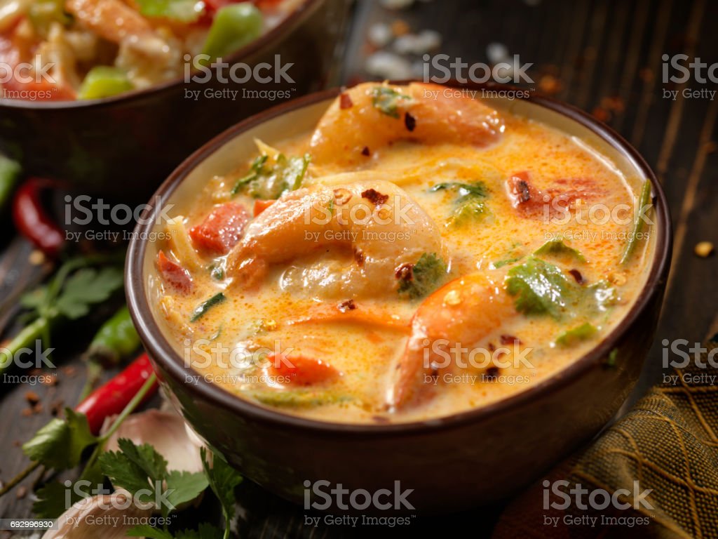 crema de mariscos