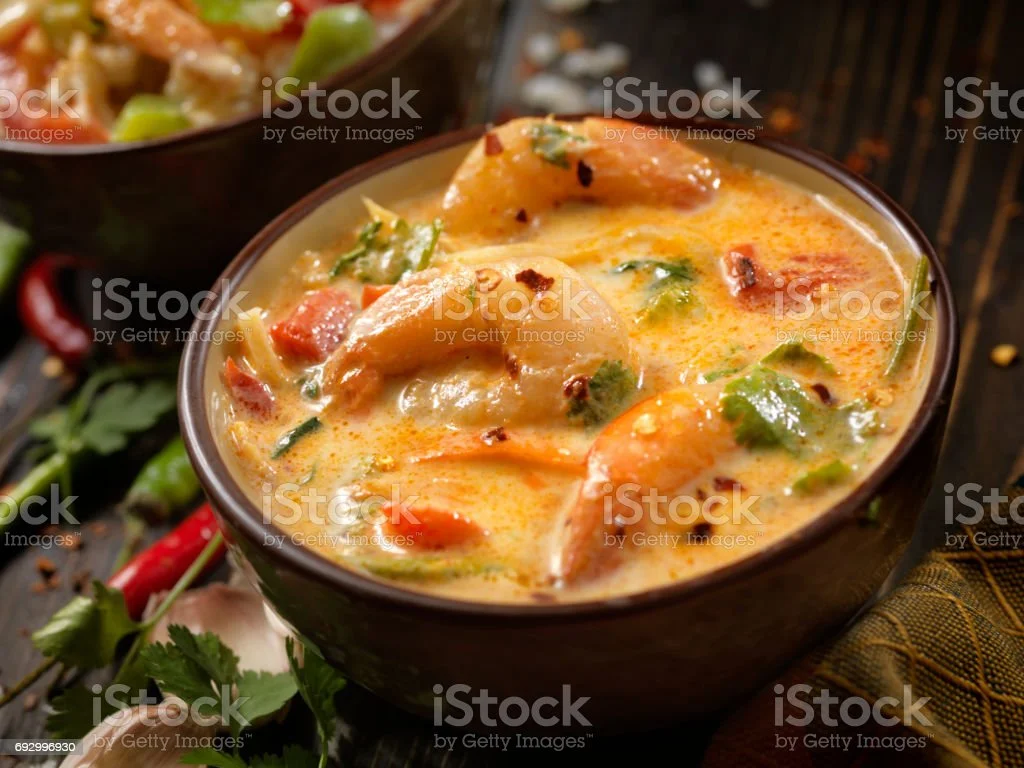crema de mariscos