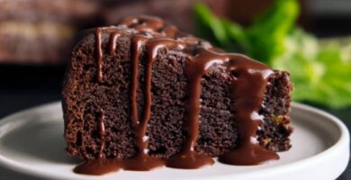 pastel de chocolate