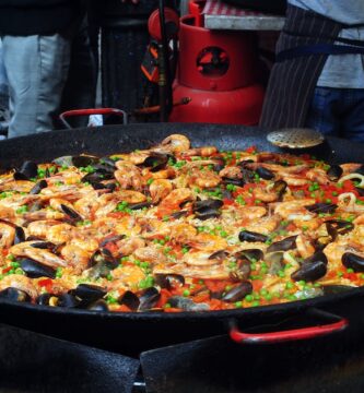 paella de mariscos