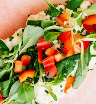 ensalada de espinacas