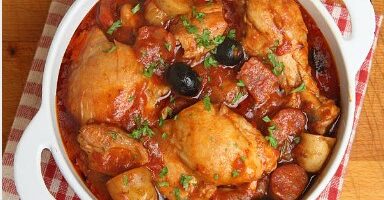pollo a la española