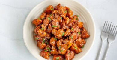 pollo agridulce