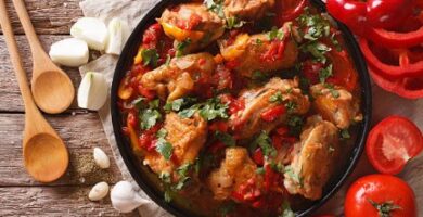pollo en salsa