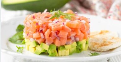 tartar de salmon