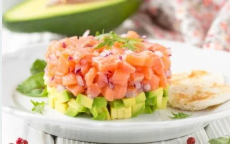 tartar de salmon