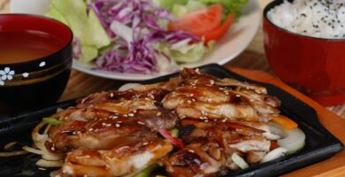 pollo teriyaki