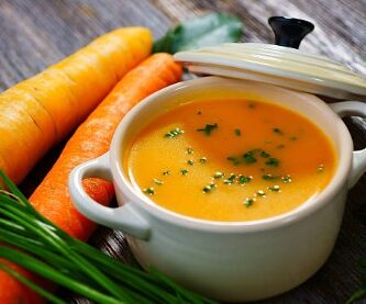 crema de zanahoria
