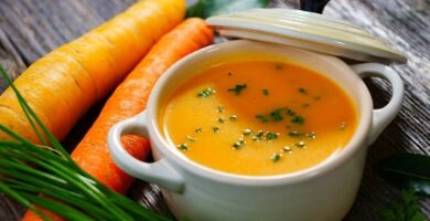 crema de zanahoria