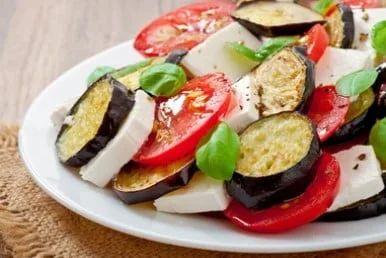 ensalada de berenjenas griega