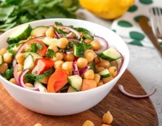 ensalada de garbanzos