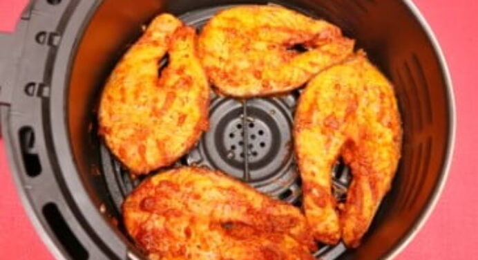 Salmón en freidora de aire: Receta Fácil