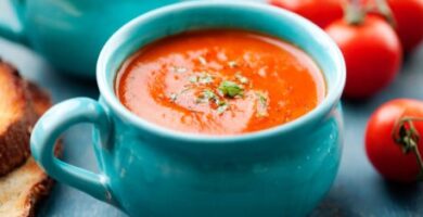 sopa de tomate