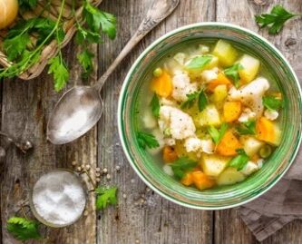sopa de verduras