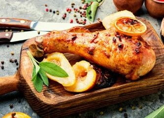 truto de pavo al horno
