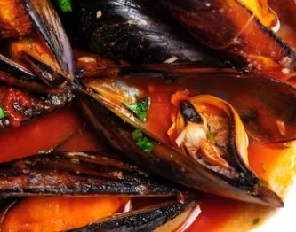 Mejillones en Salsa