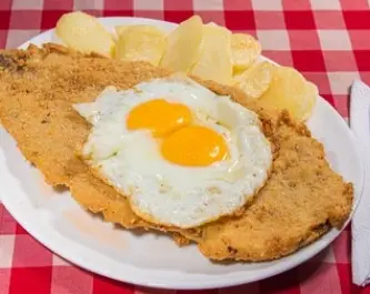 Milanesa a Caballo