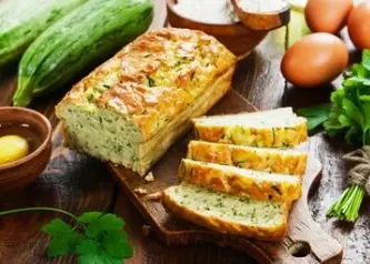 pastel de calabacín