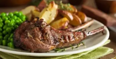 cordero asado