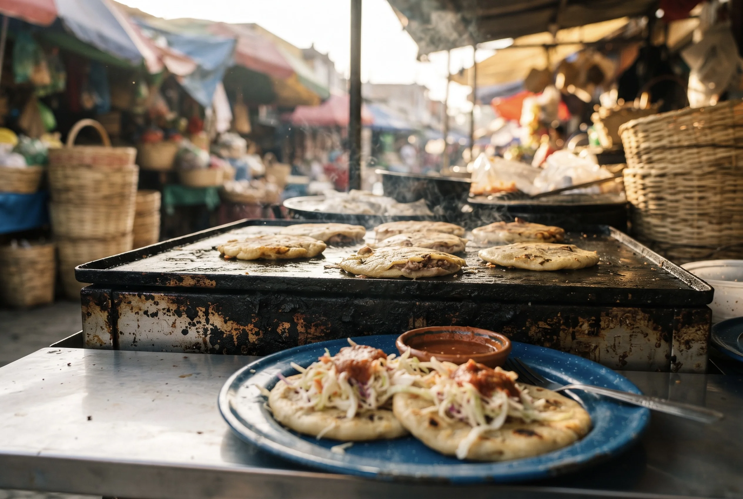 Pupusas salvadoreñas