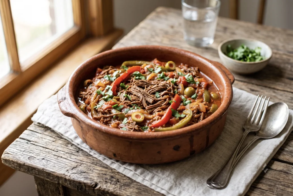 ropa vieja cubana