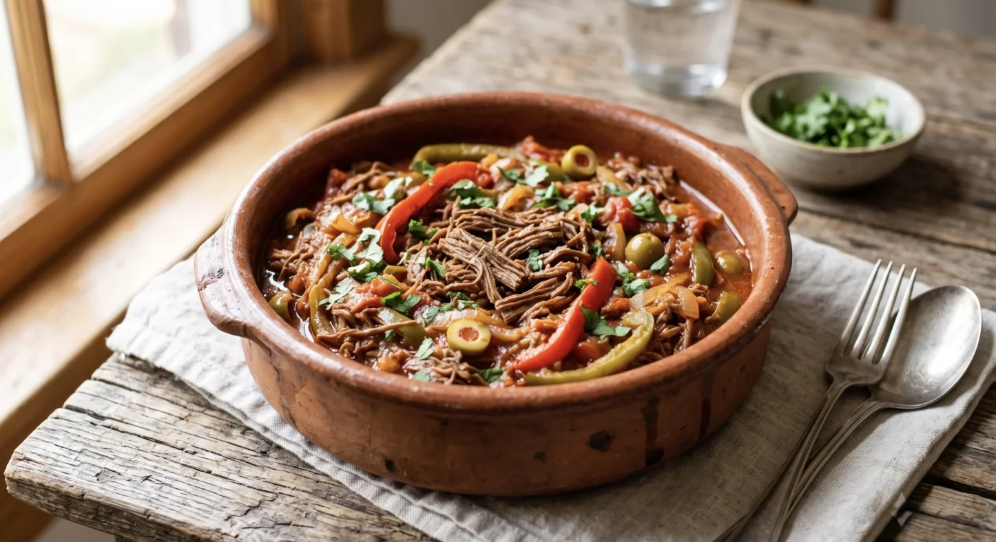 Ropa vieja cubana: el guiso que cuenta la historia de Cuba en cada bocado